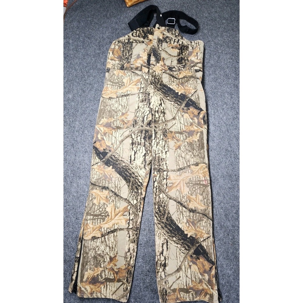 Commander Sportsman Mens Sniper Camo Insulated Hunting Bibs Overalls Large